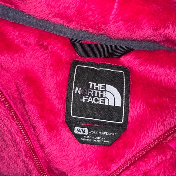 The North Face Oso Hoodie Osito Silken Fleece Full Zip Jacket Sweater Sz M - Picture 3 of 5